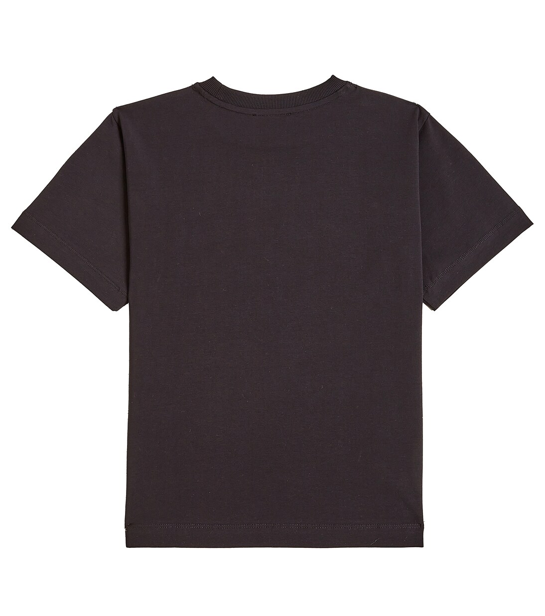Verziertes T-Shirt aus einem Baumwollgemisch in Schwarz - Moschino  