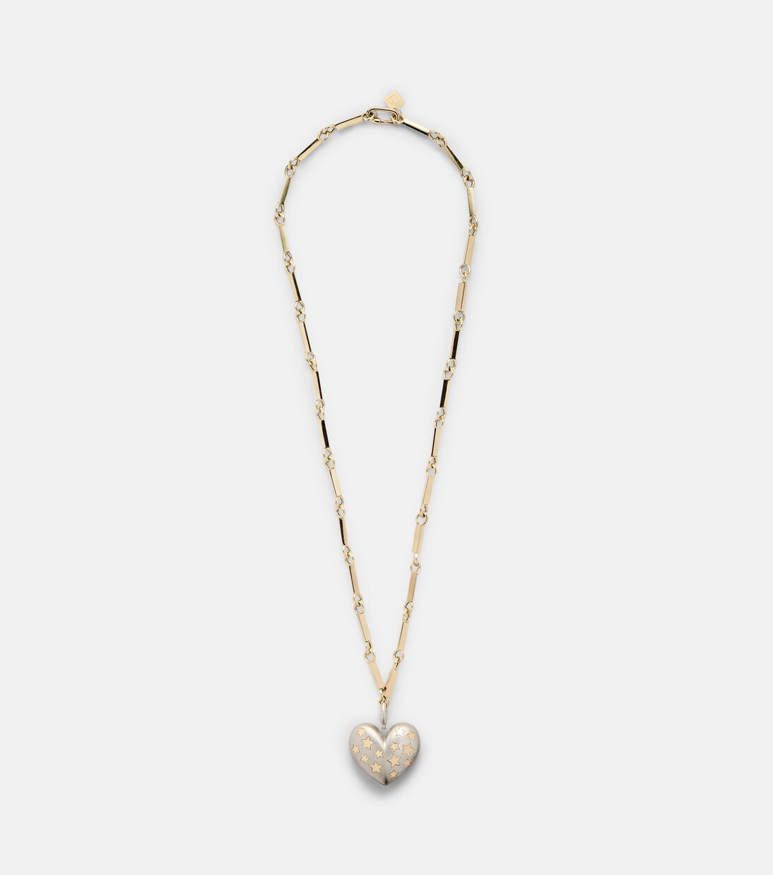 Elliot Paulette 14kt white and yellow gold necklace in gold 