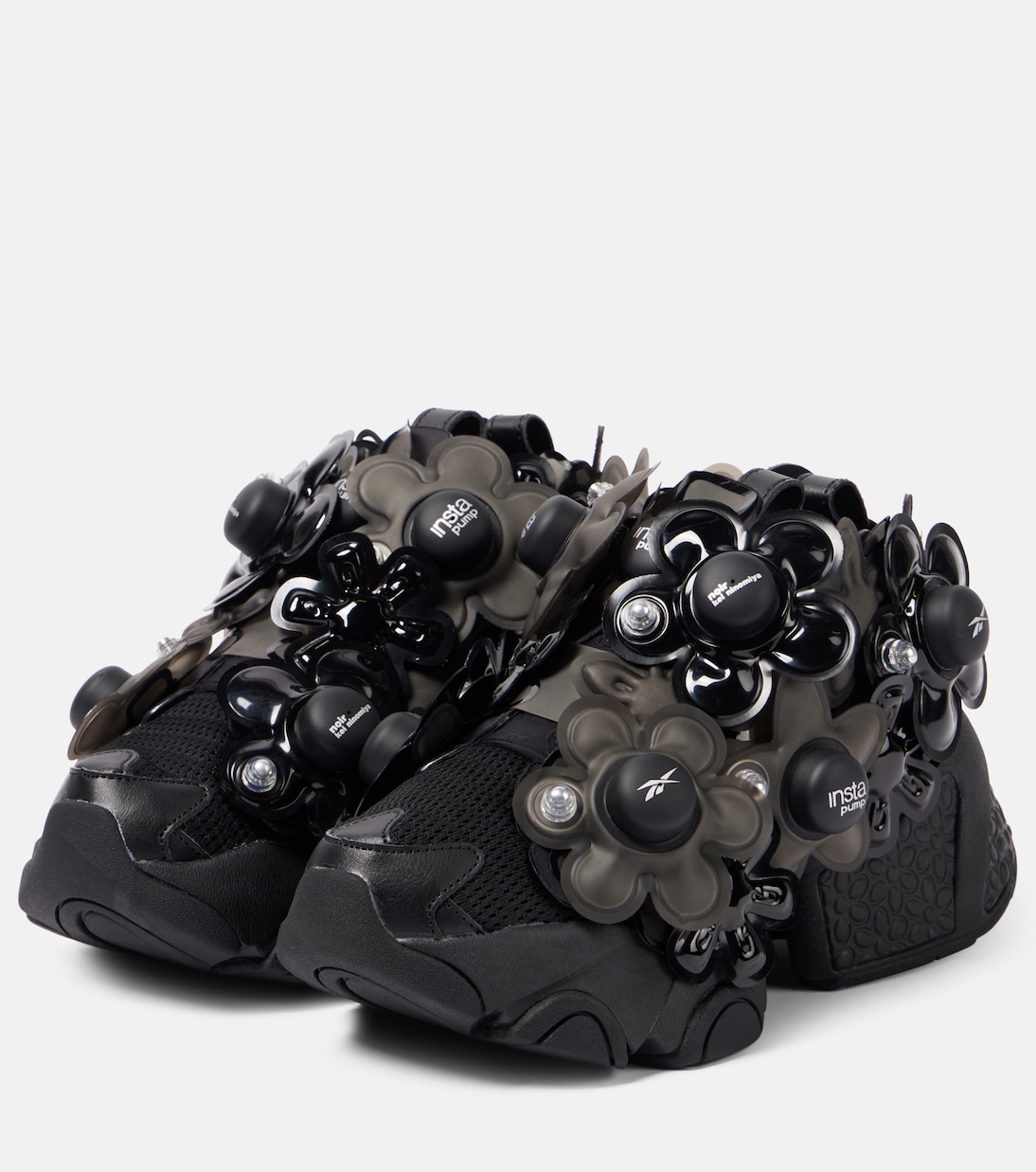 x Reebok Insta Pump Yuki sneakers in black - Noir Kei Ninomiya 