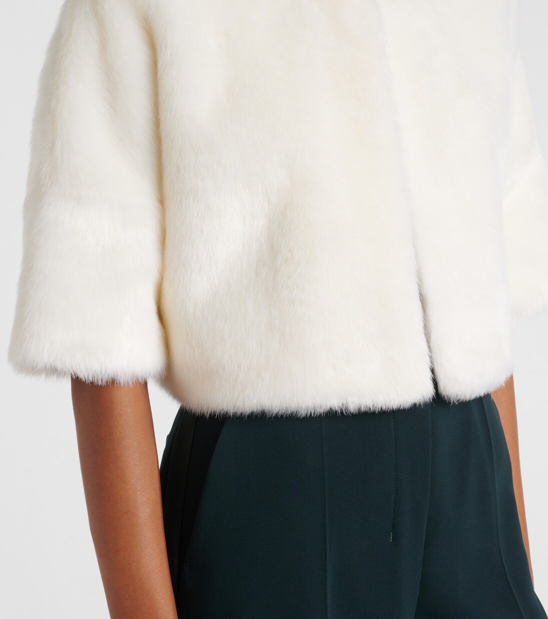 MaxMara フラッフィーファブリックトップ 36 トップス