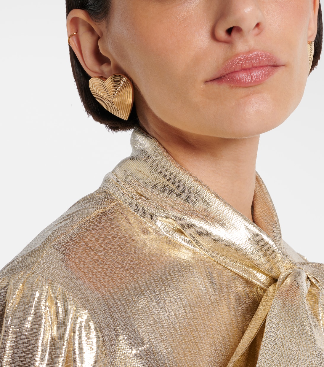 SELF-PORTRAIT - Woman - Gold - Earring