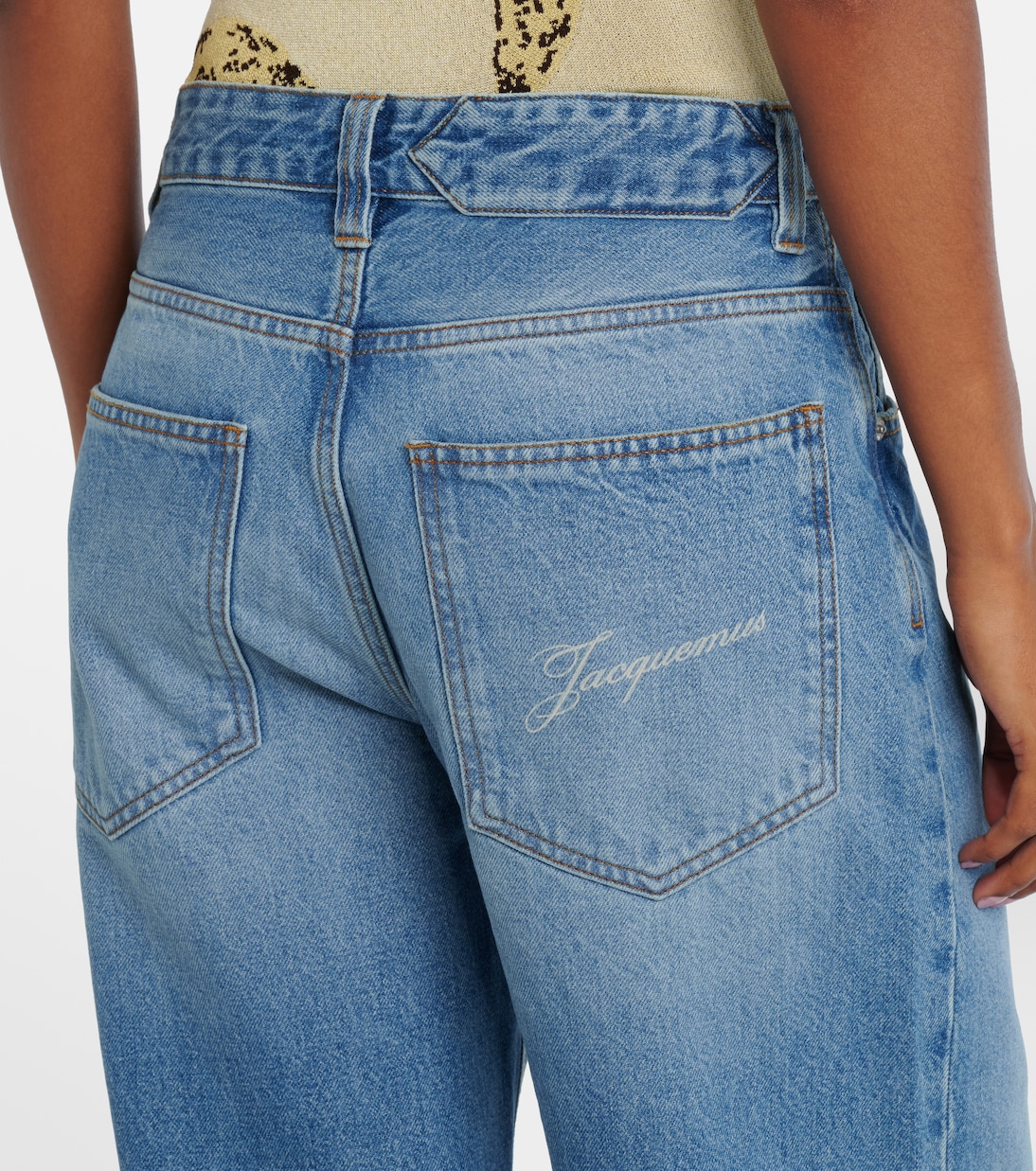 Wide-Leg Jeans Le De-Nîmes Large in Blau - Jacquemus | Mytheresa