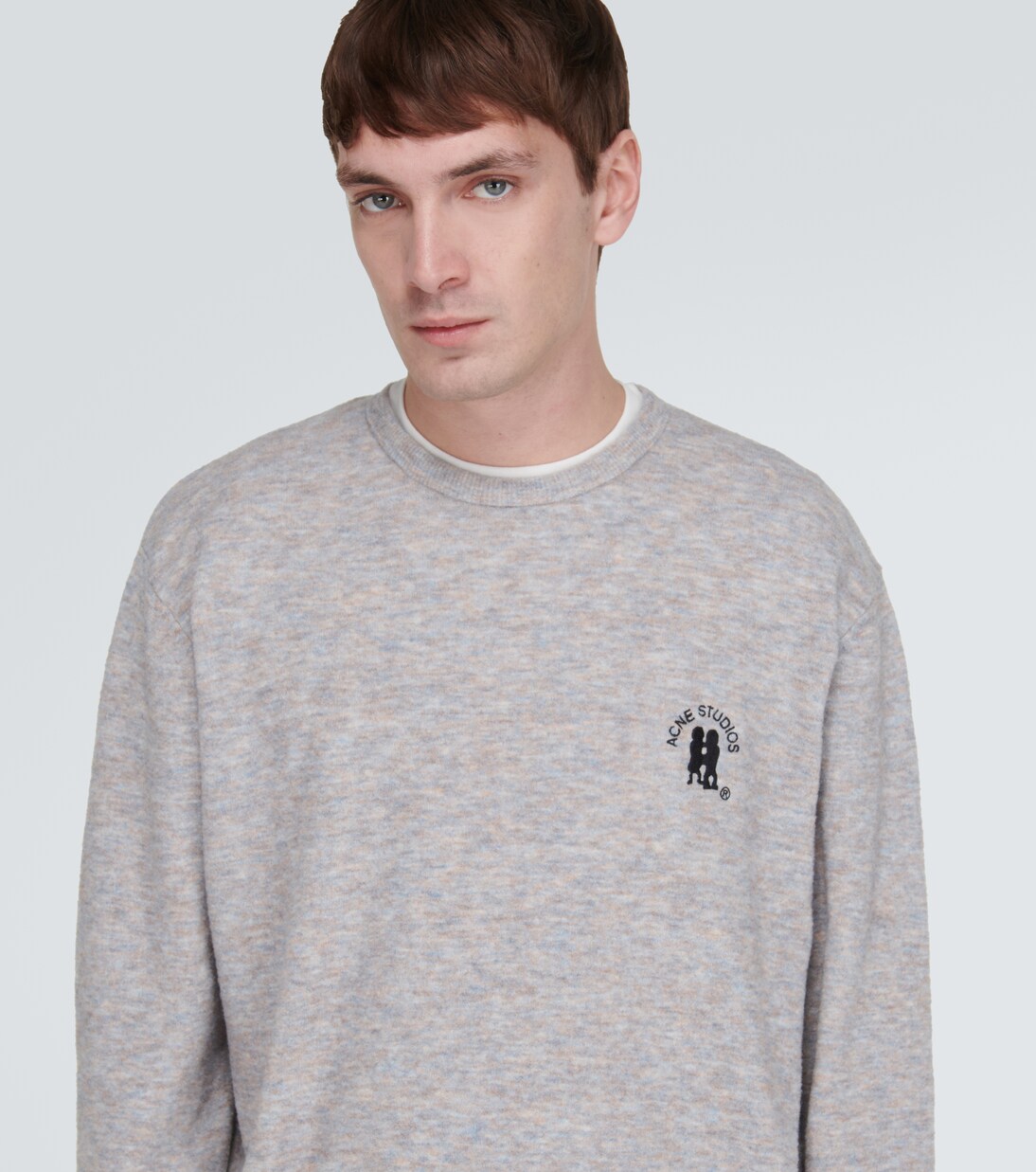 그레이 로고 스웨터 Acne Studios Mytheresa