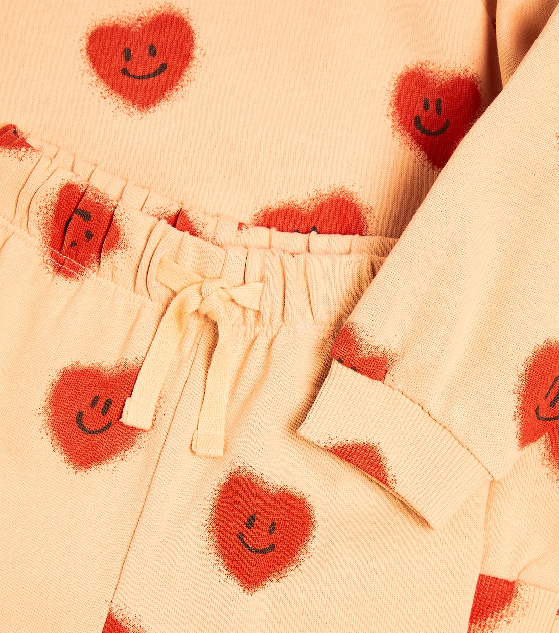 Baby Disc sweatshirt and Simeon pants set in red - Molo | Mytheresa 