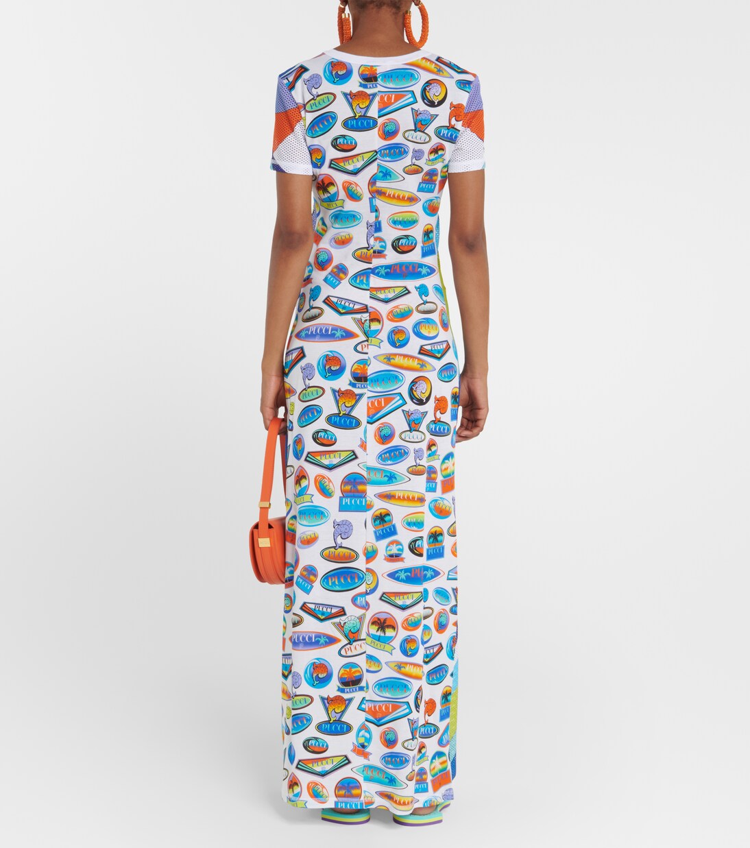 Bedrucktes Maxikleid in Multicolor - Pucci | Mytheresa