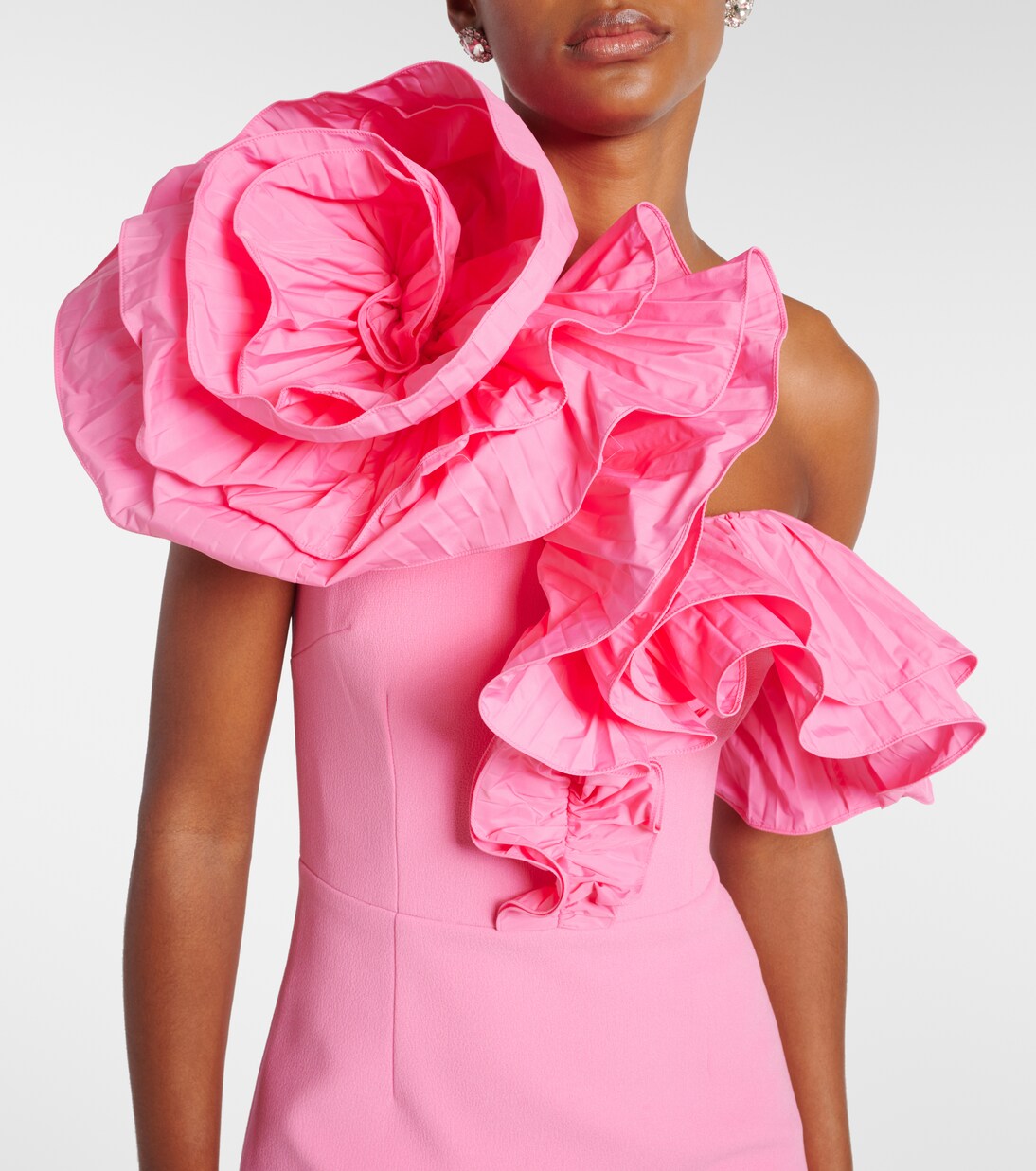 Rosita gown in pink Rebecca Vallance Mytheresa