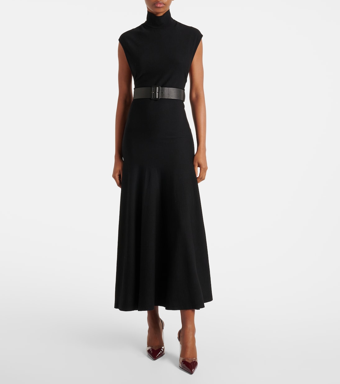 Alaia Maxi Dress - Black
