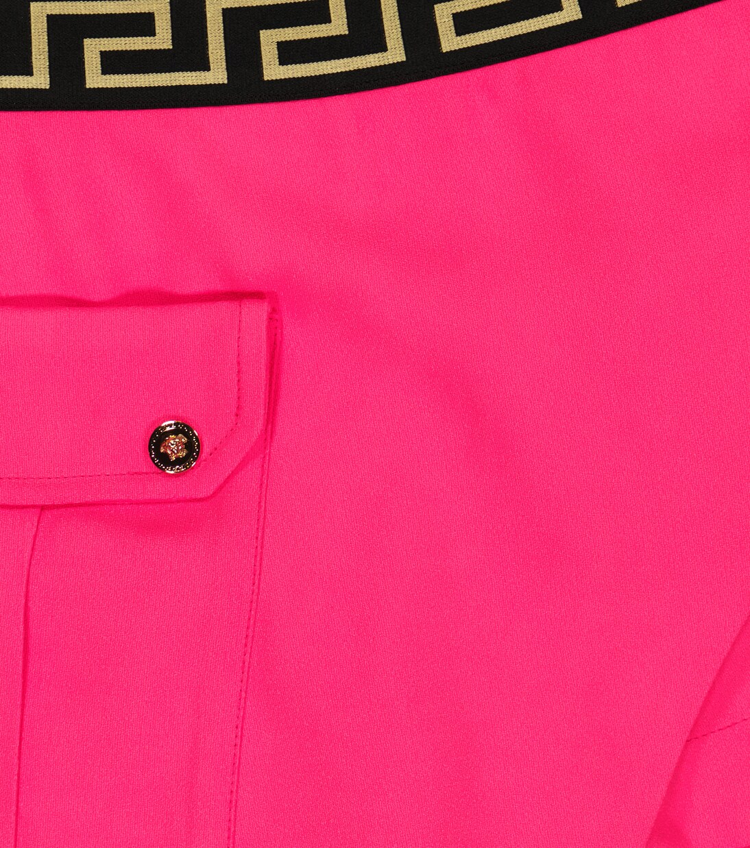 Short Greca en rose – Versace Kids | Mytheresa