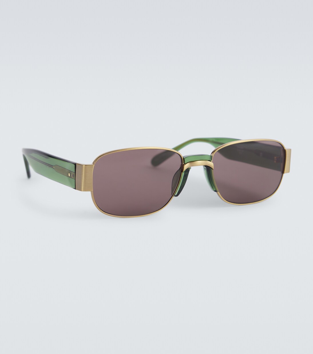 Lunettes de soleil carrés - Vert main image 1