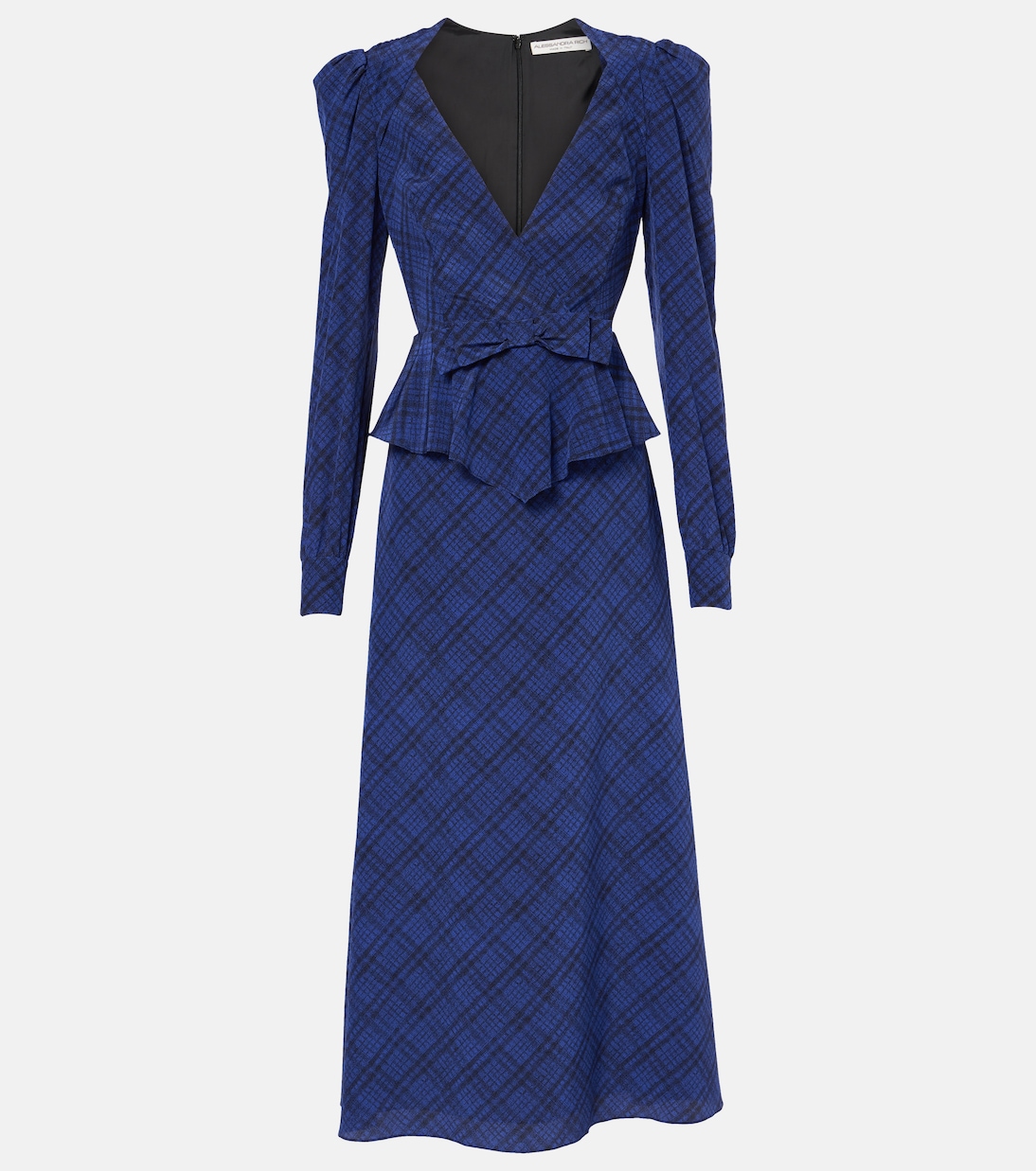 Tartan silk dress store