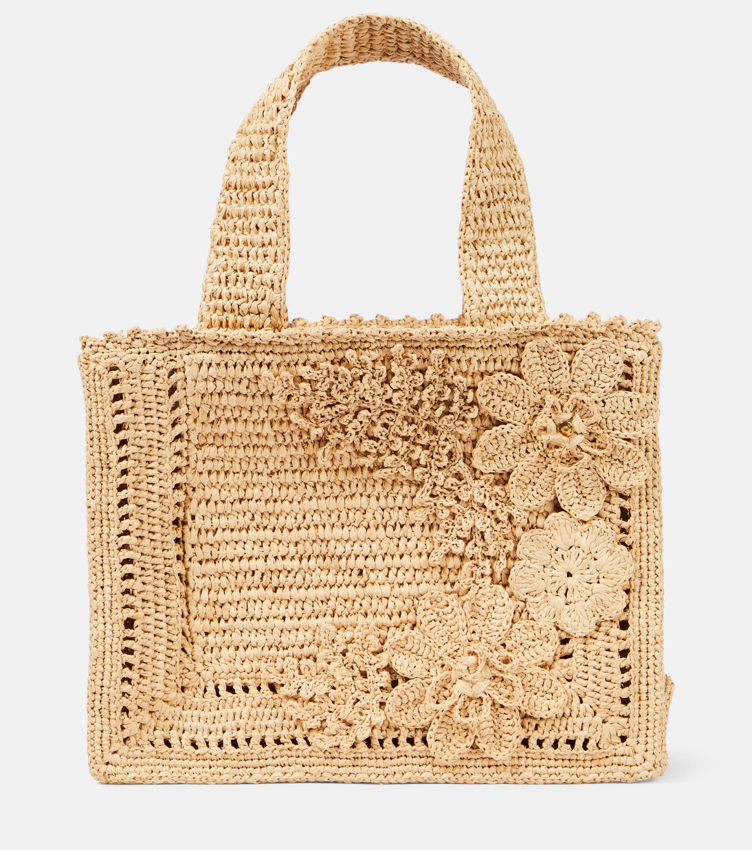 Tote Mini aus Raffiabast in Nude - Zimmermann | Mytheresa