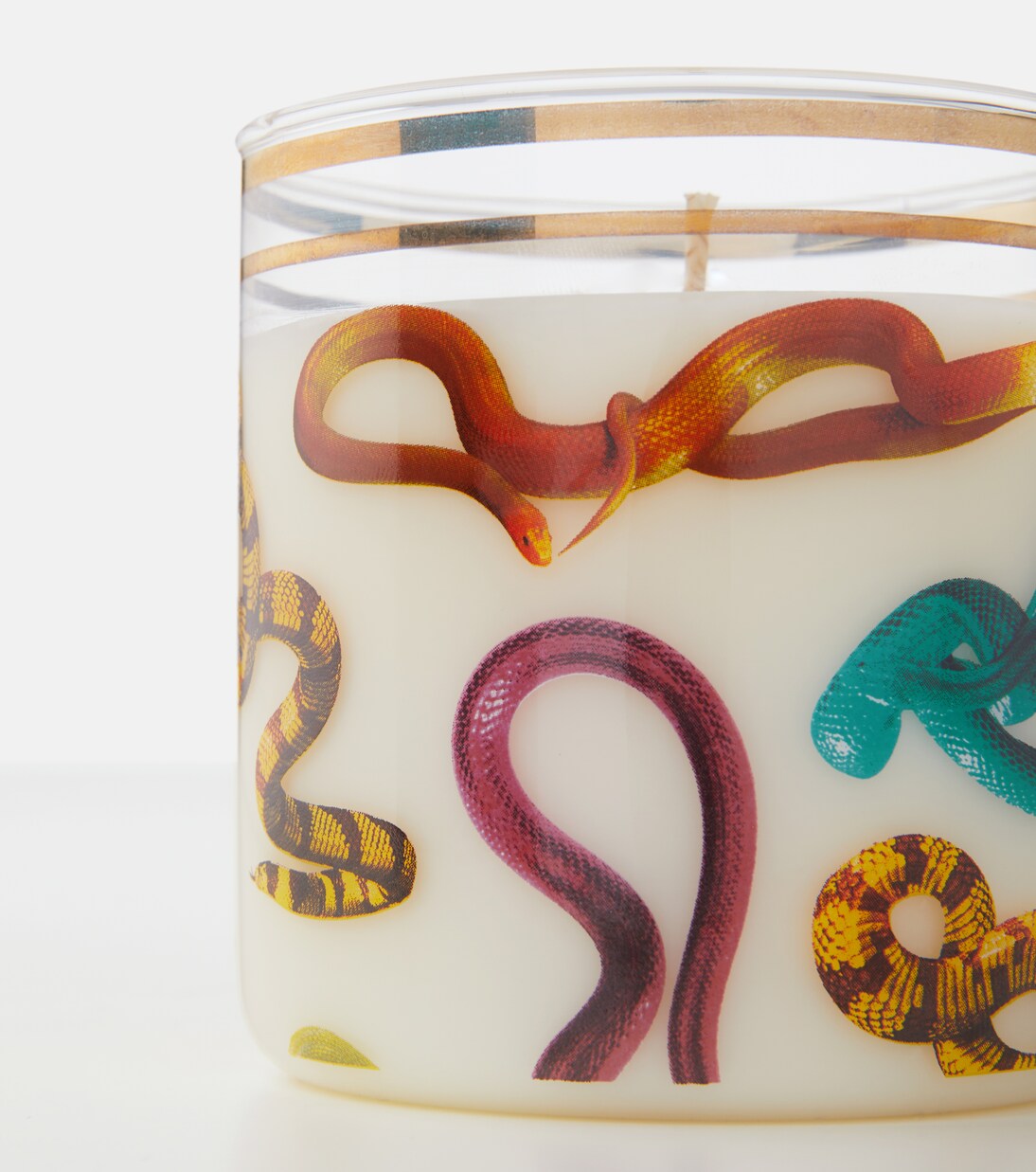 x Toiletpaper Snakes scented candle in multicoloured Seletti Mytheresa