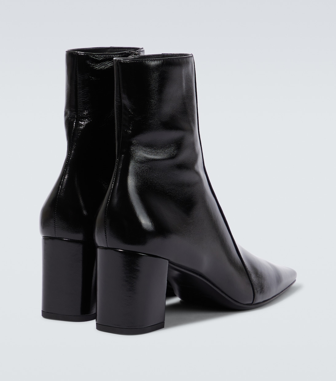 Rainer leather ankle boots in black - Saint Laurent | Mytheresa