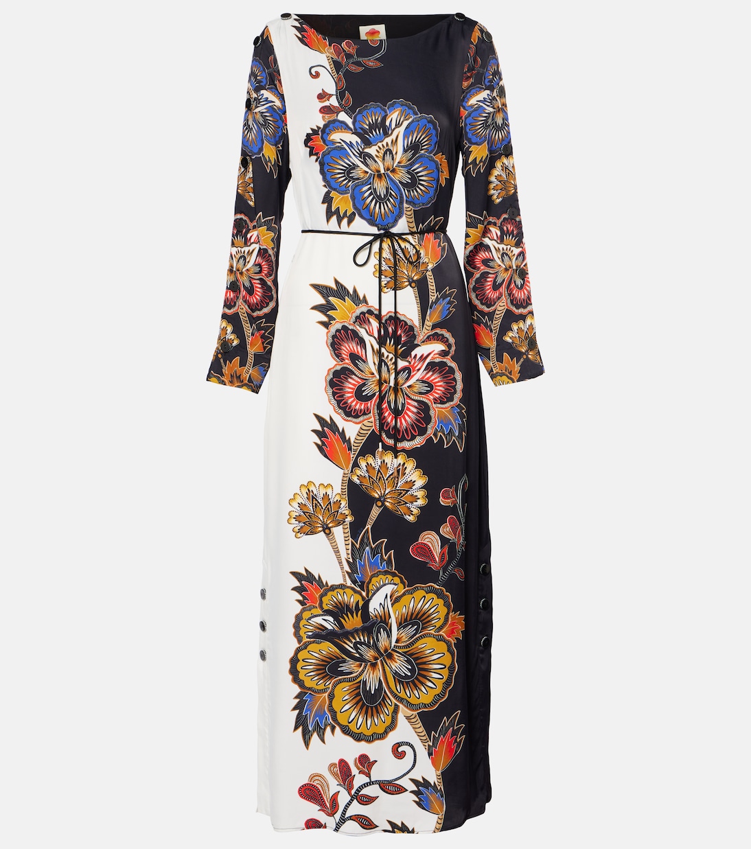 Domino Floral Dress
