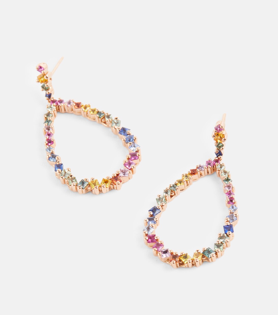 Orecchini pendenti oro giallo 18kt grammi 1,80