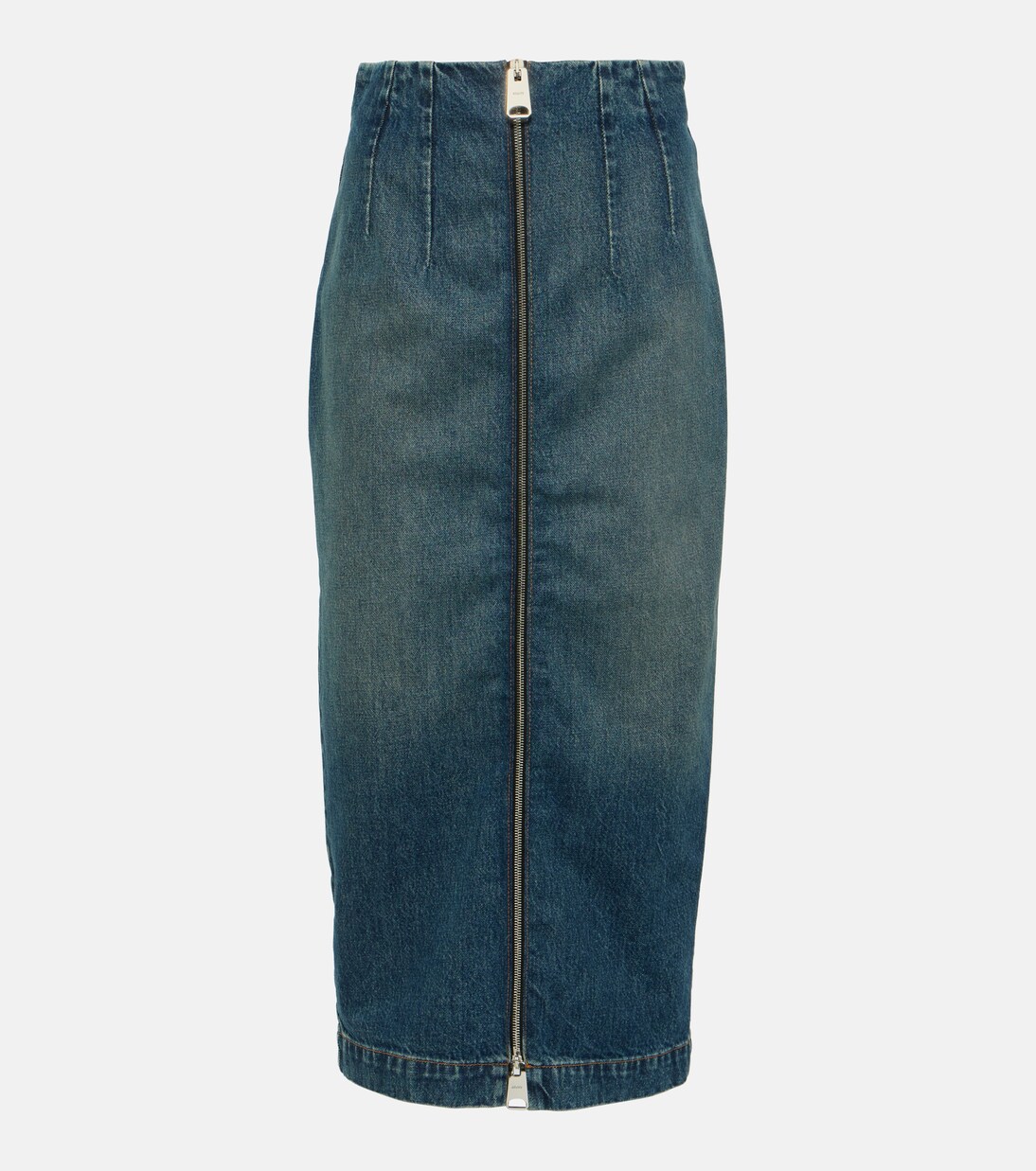 Jeansrock Ruly in Blau - Khaite | Mytheresa 