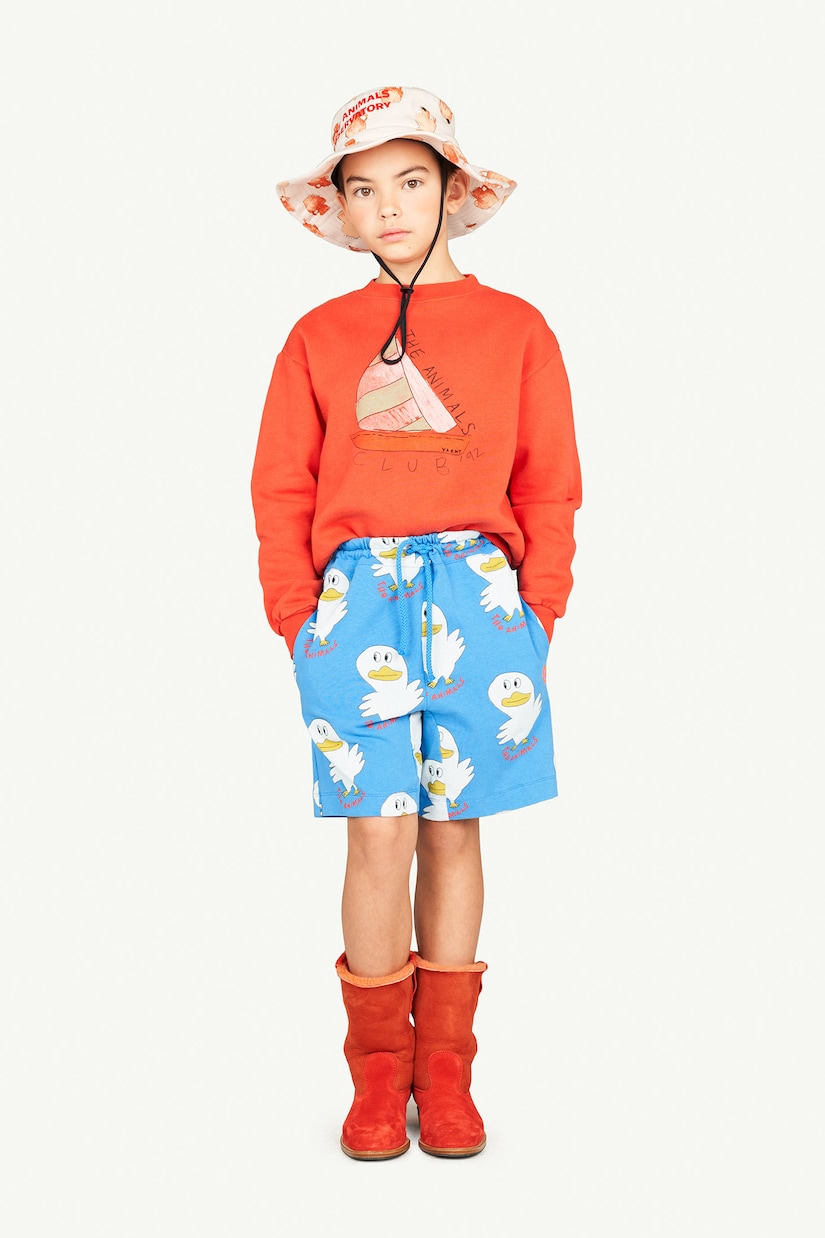 Bear cotton jersey sweatshirt in multicoloured - The Animals 