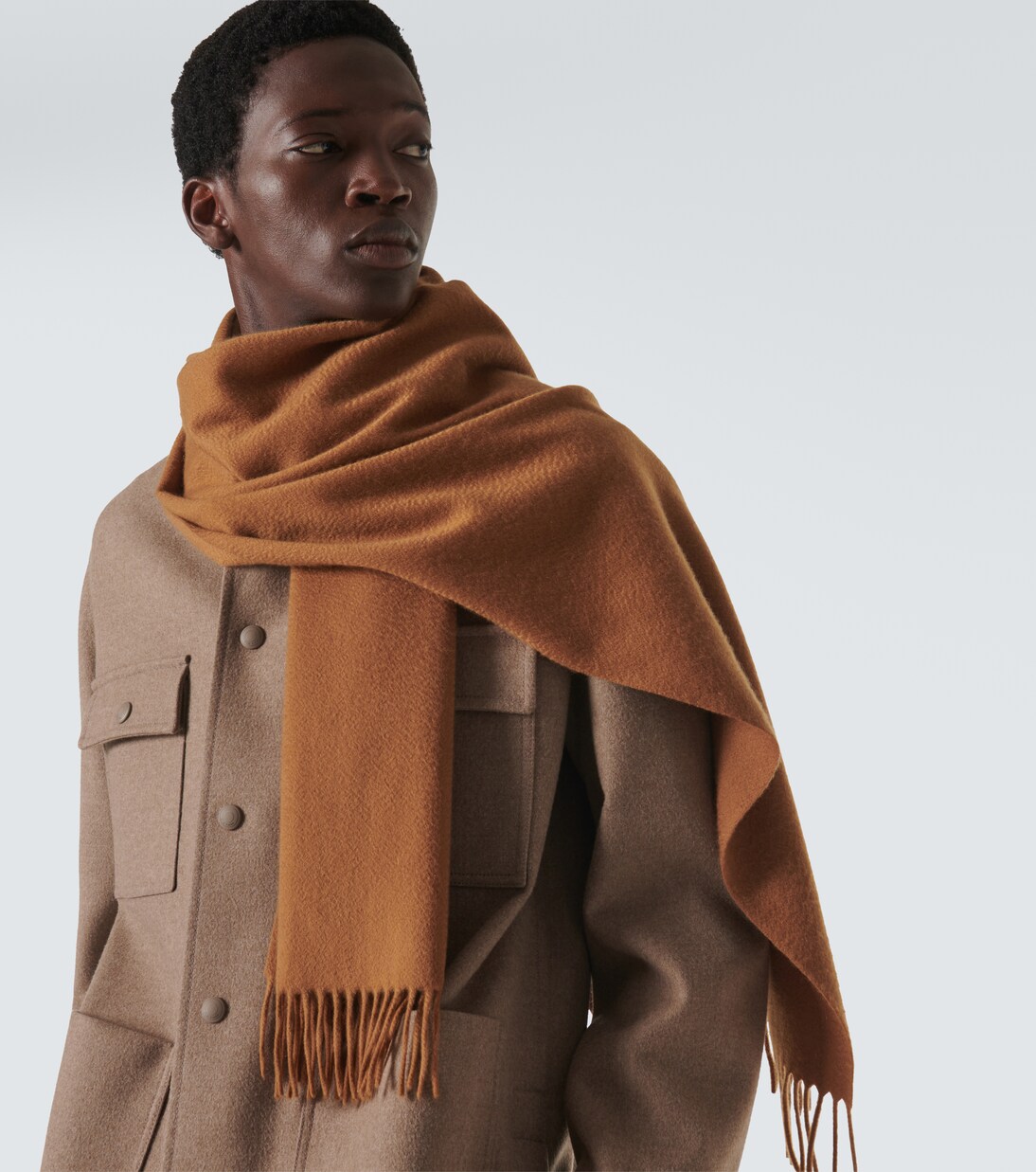 Cashmere scarf in brown - Loro Piana | Mytheresa