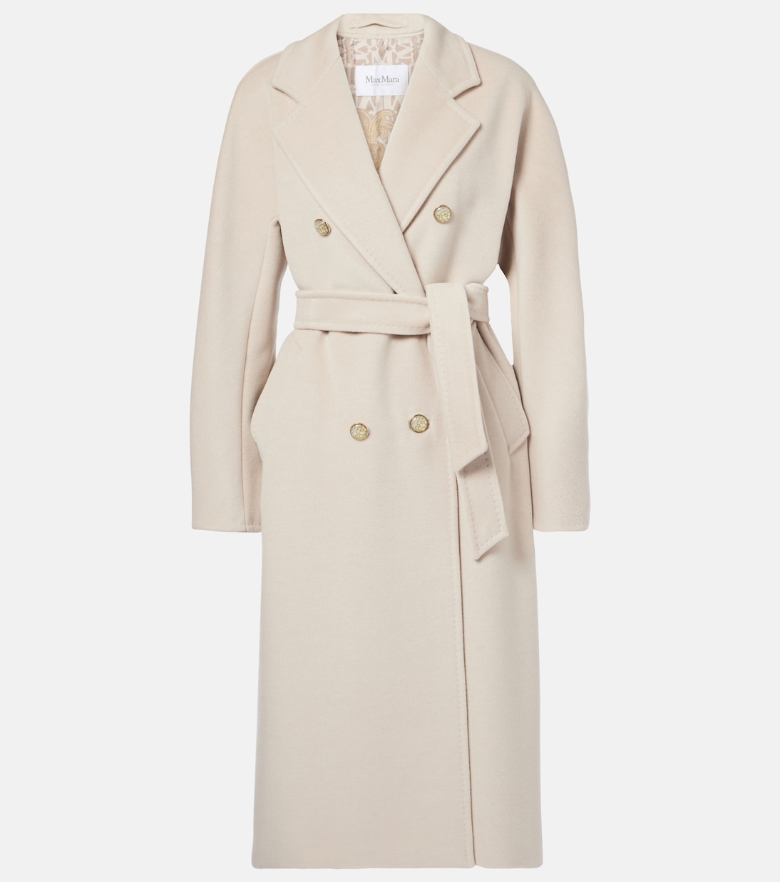 Max Mara Beige Wool Coat