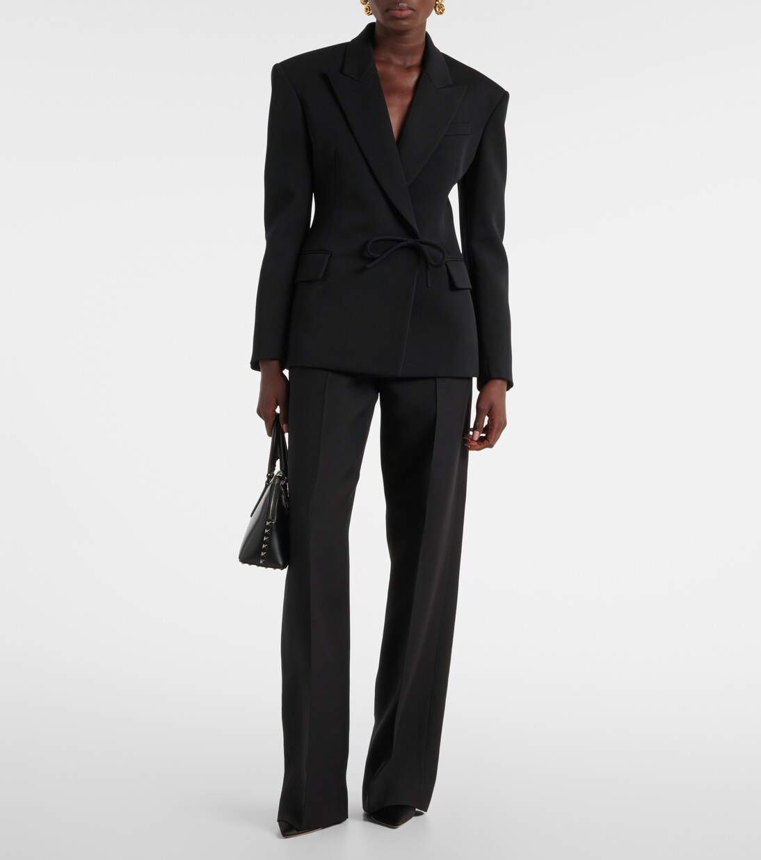 0000~virgin wool center vent blazer