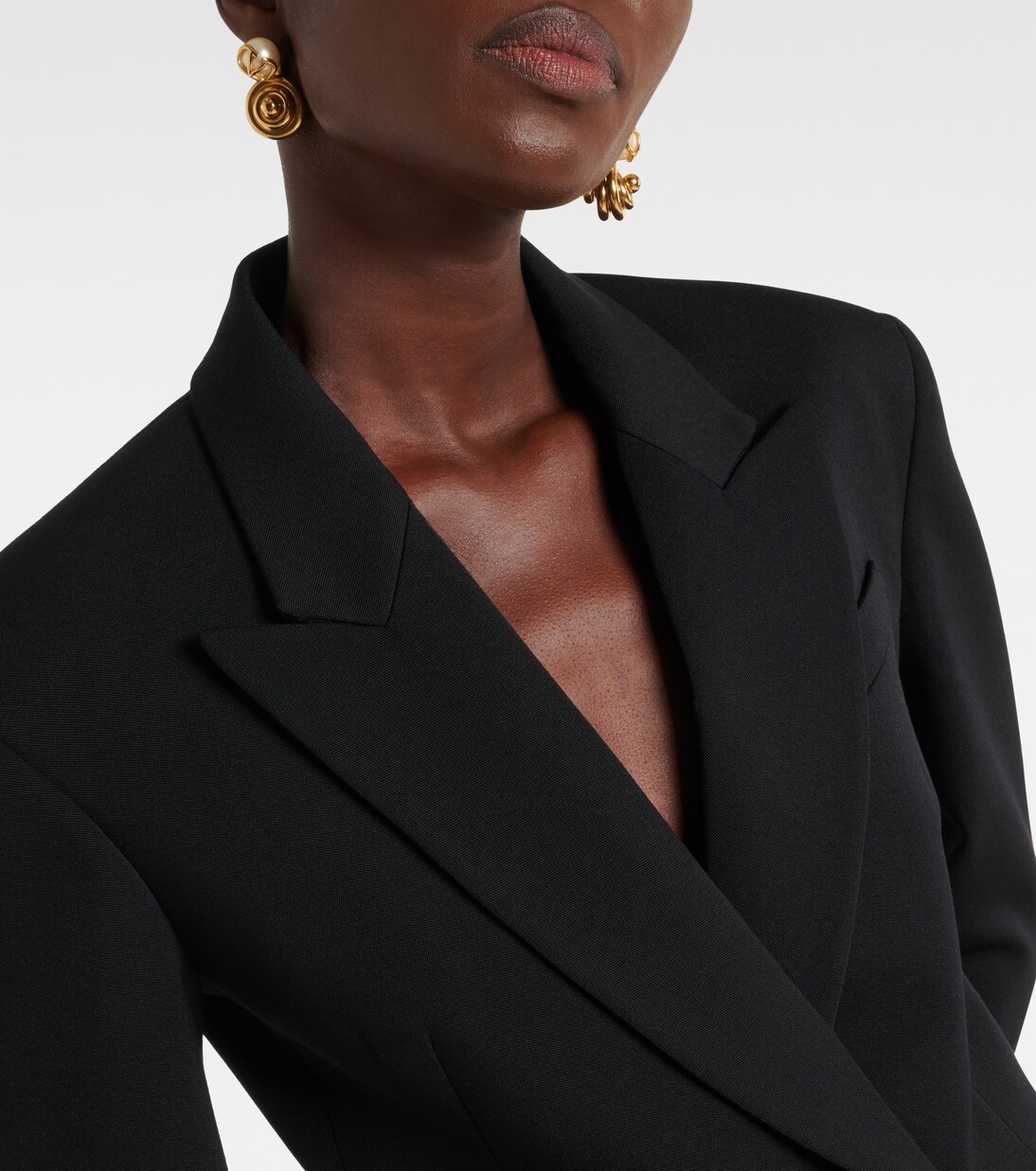 Valentino Black Silk Blazer