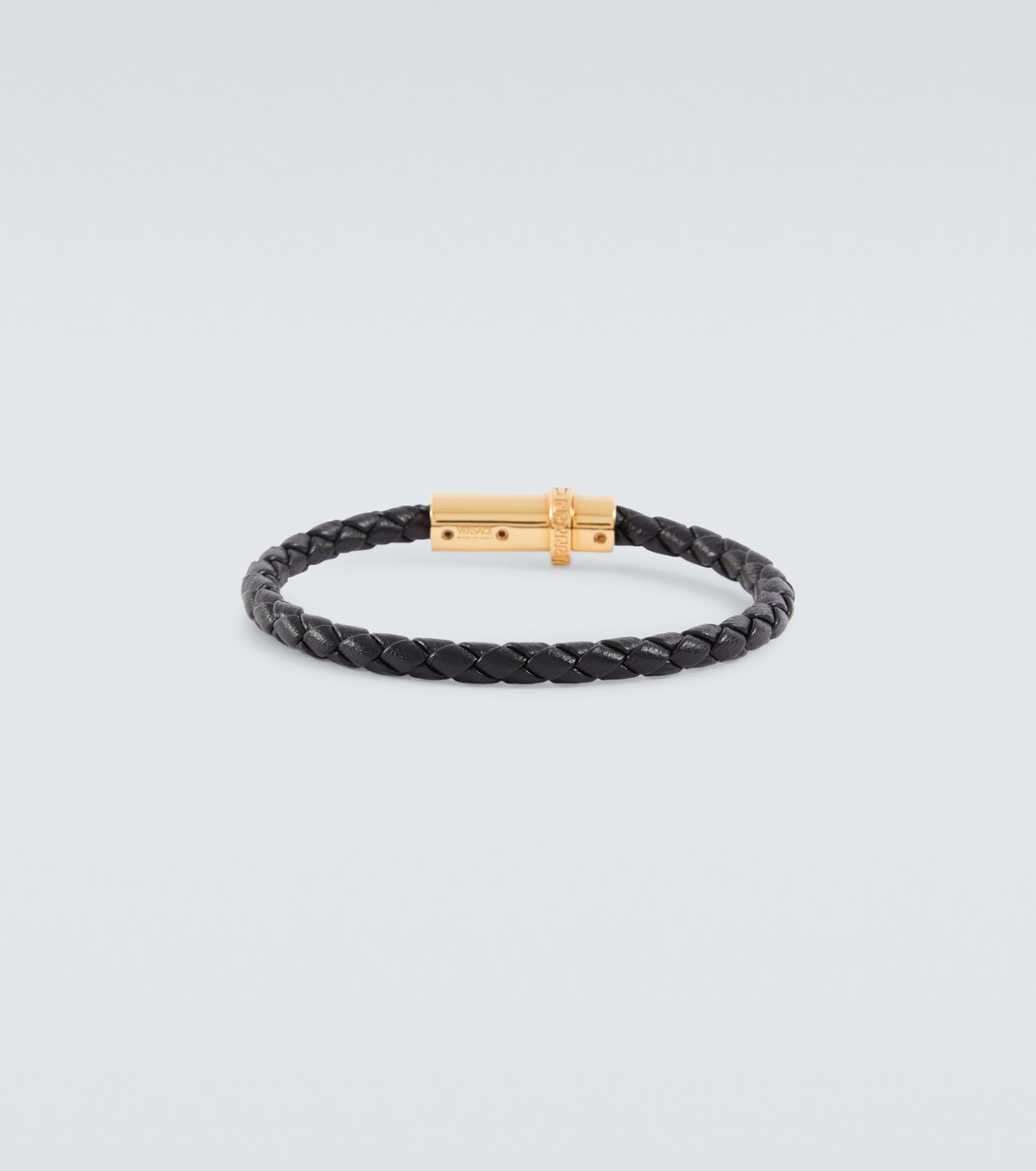 Armband Medusa aus Leder in Braun - Versace | Mytheresa