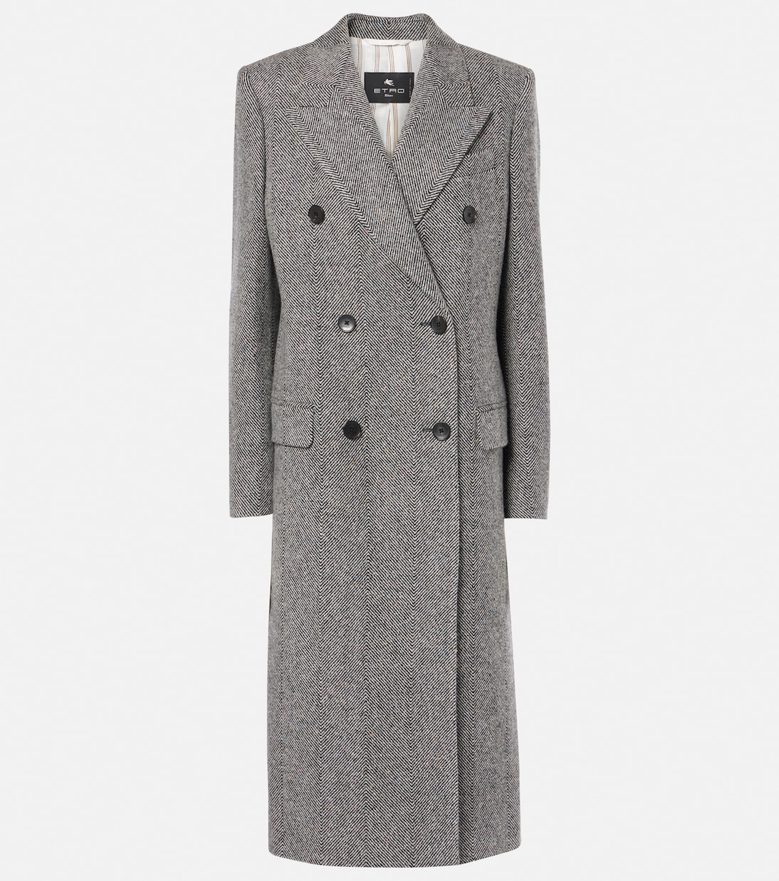 Mantel aus Jacquard in Blau - Etro | Mytheresa 