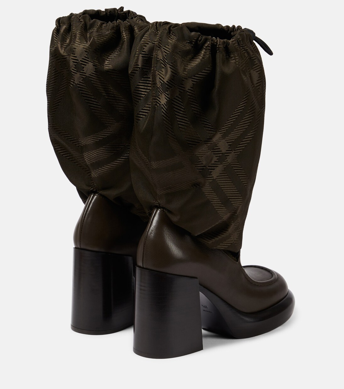 burberry knee high boots