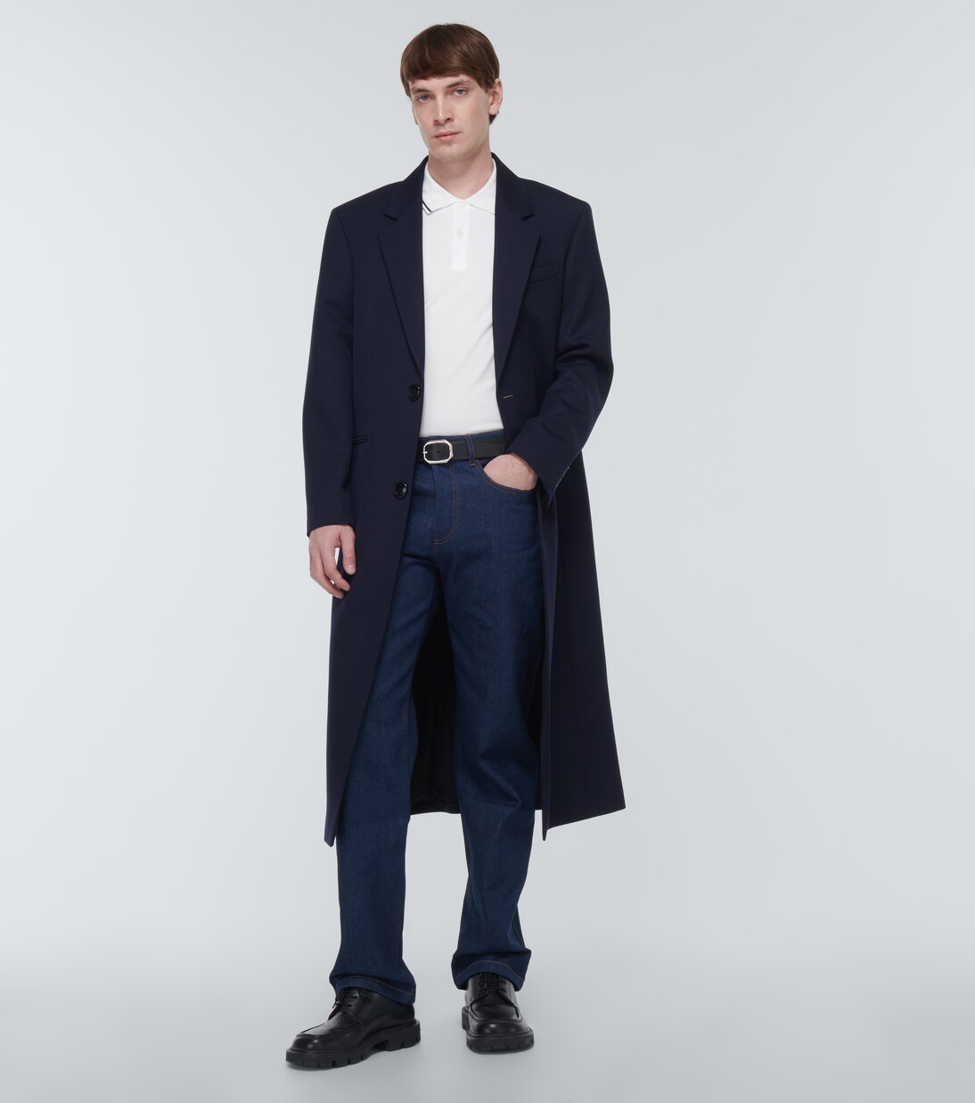 Polohemd aus Baumwolle in Weiß - Ami Paris | Mytheresa 