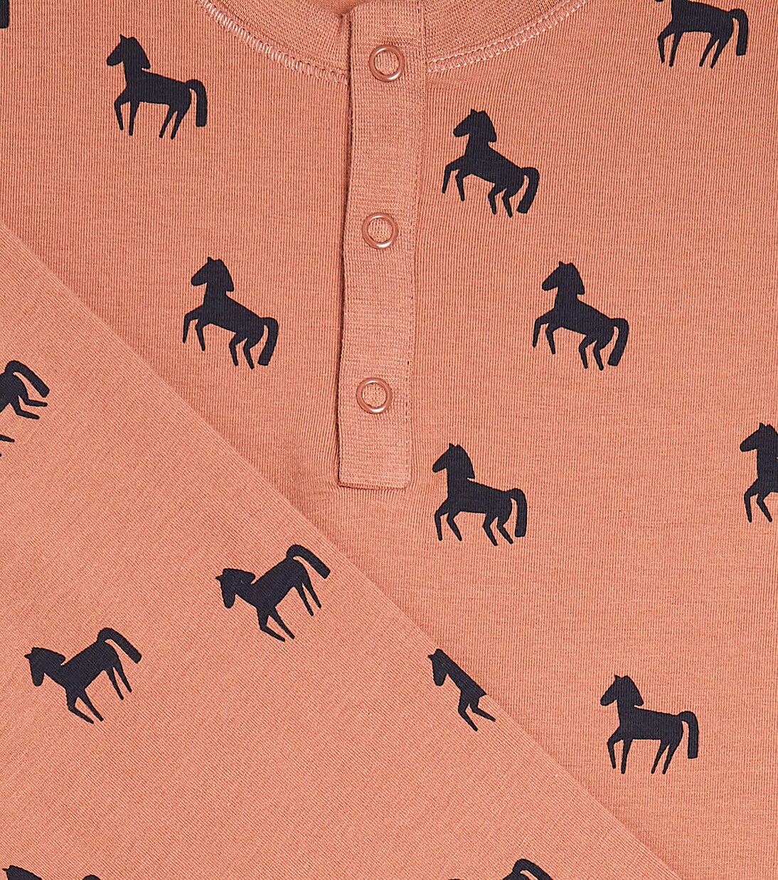 Wilhelm printed cottonblend pajama set in brown Liewood Mytheresa