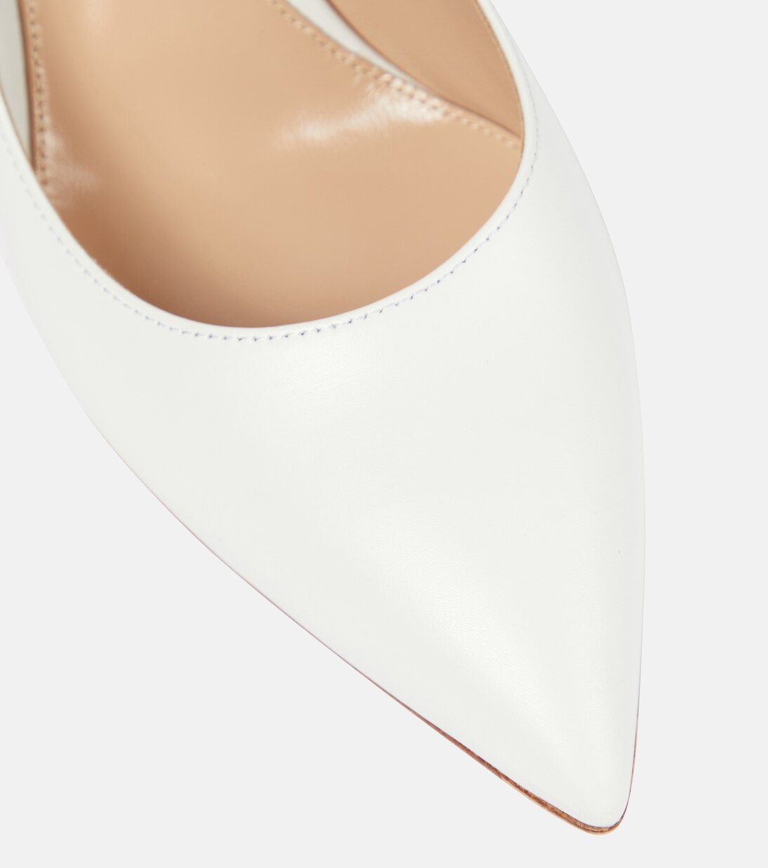 gianvito rossi white pumps