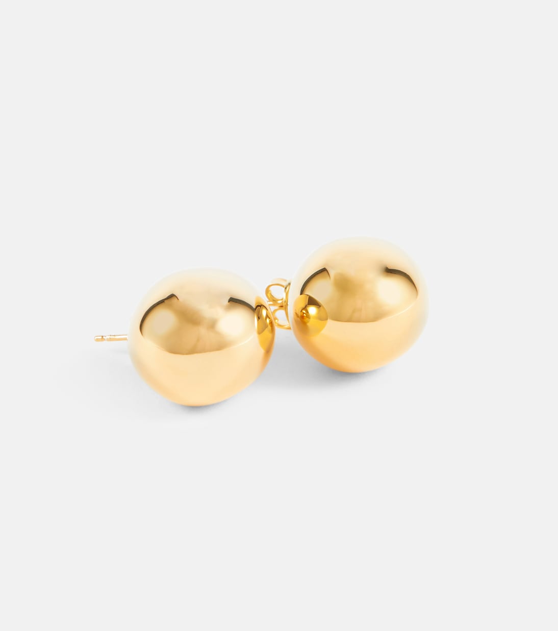 Ohrringe aus Sterlingsilber, 18kt vergoldet in Gold - Bottega 