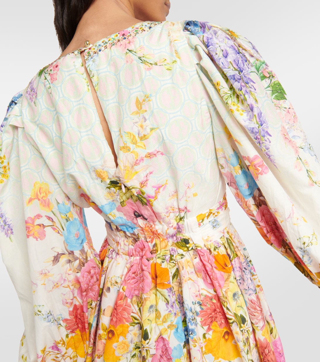 Wanderlust Cotton Silk Mini Dress