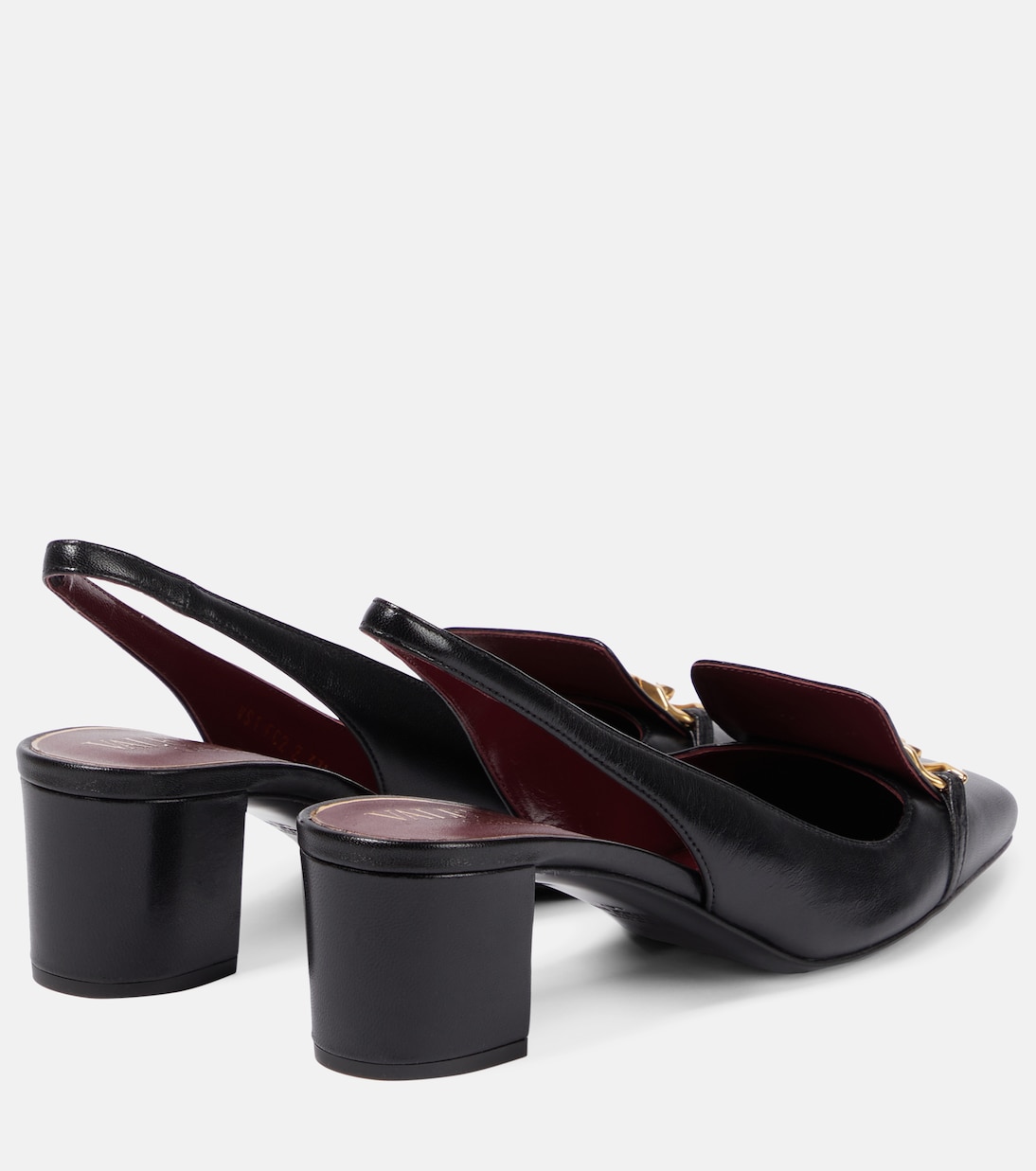 vlogo slingback pumps