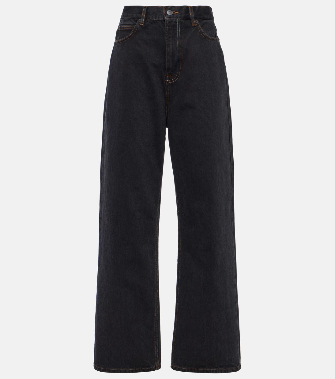 High-Rise Straight Jeans | Wardrobe.NYC