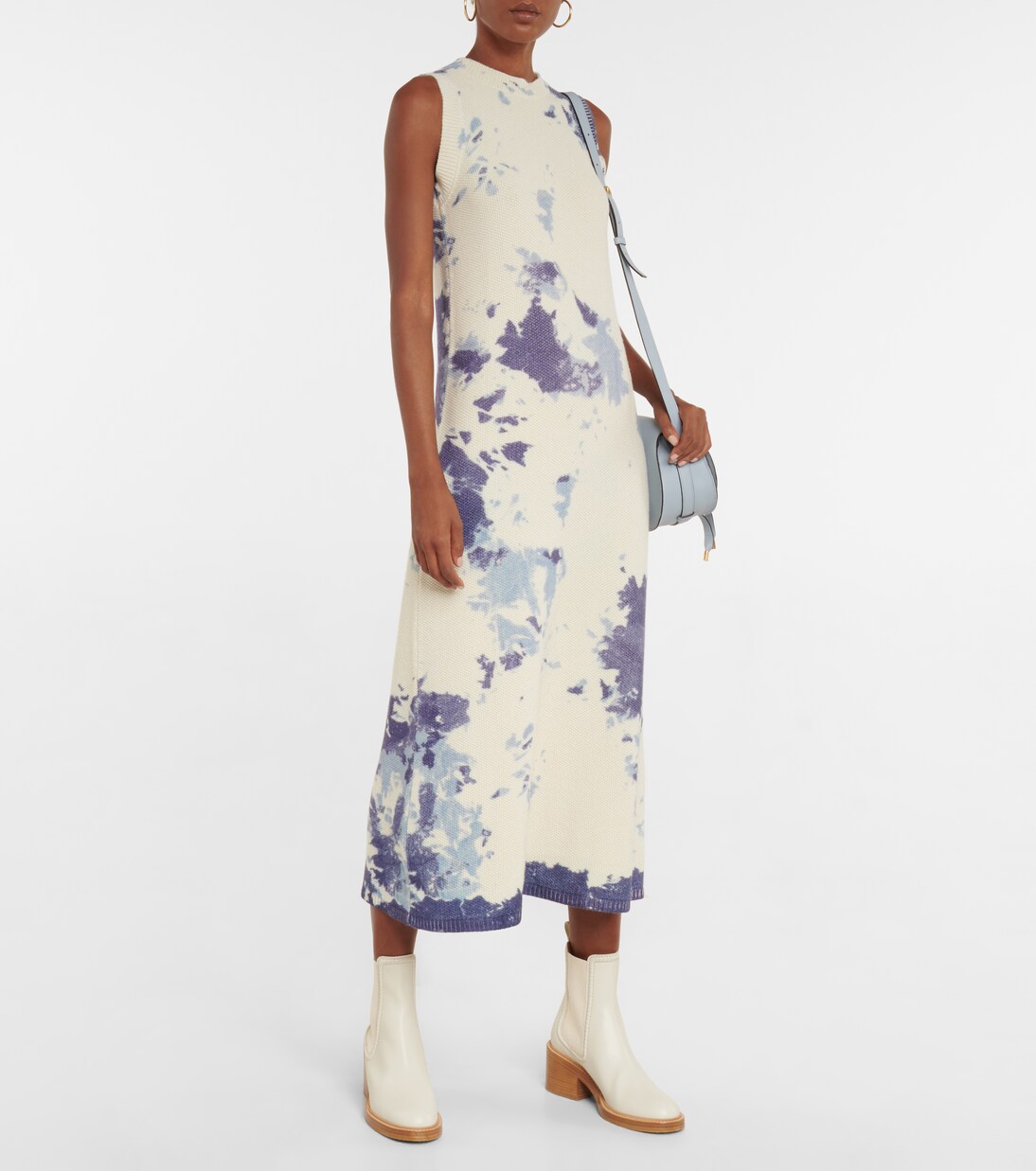 Chelsea Boots Mallo aus Leder in Multicolor - Chloe | Mytheresa 