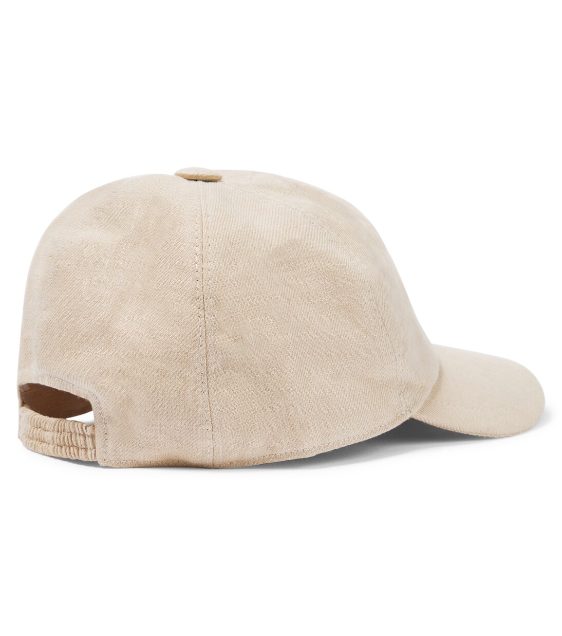 Linen crêpe baseball cap in beige - Loro Piana Kids | Mytheresa 