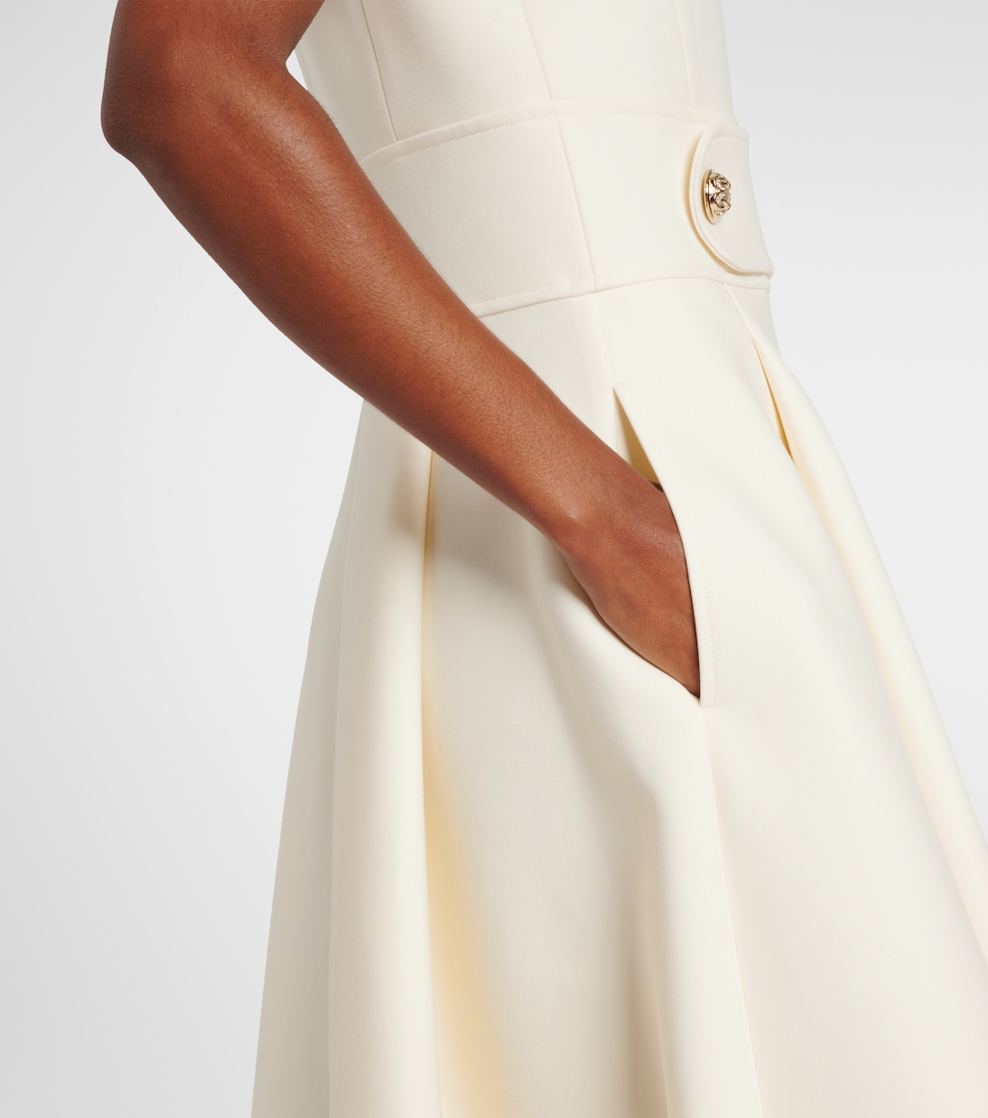 Elisa crepe dress main image 1