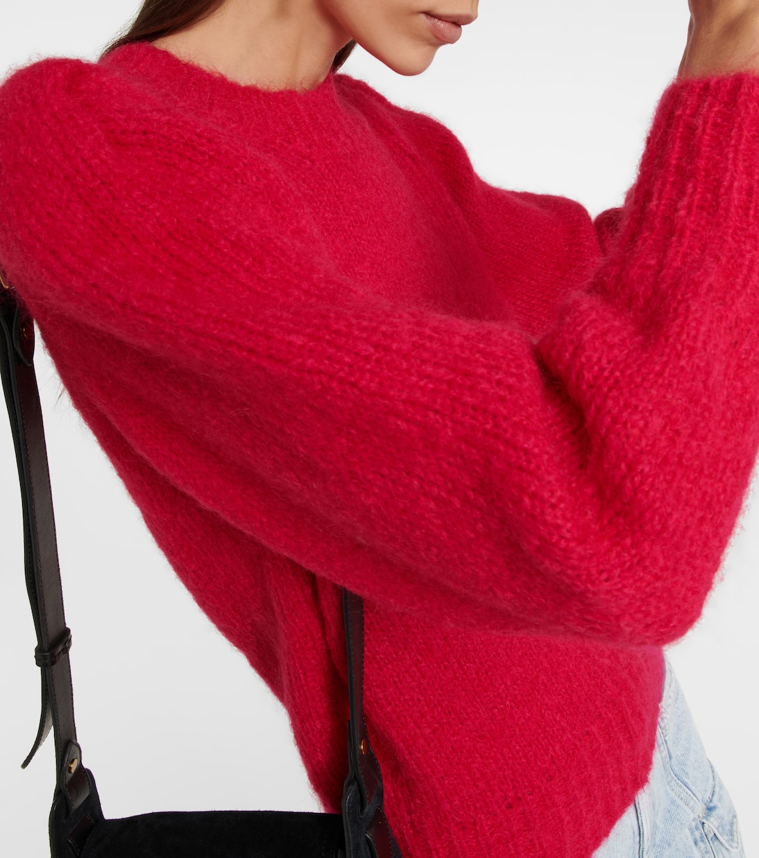 Pullover Emma aus einem Mohairgemisch in Pink - Isabel Marant 