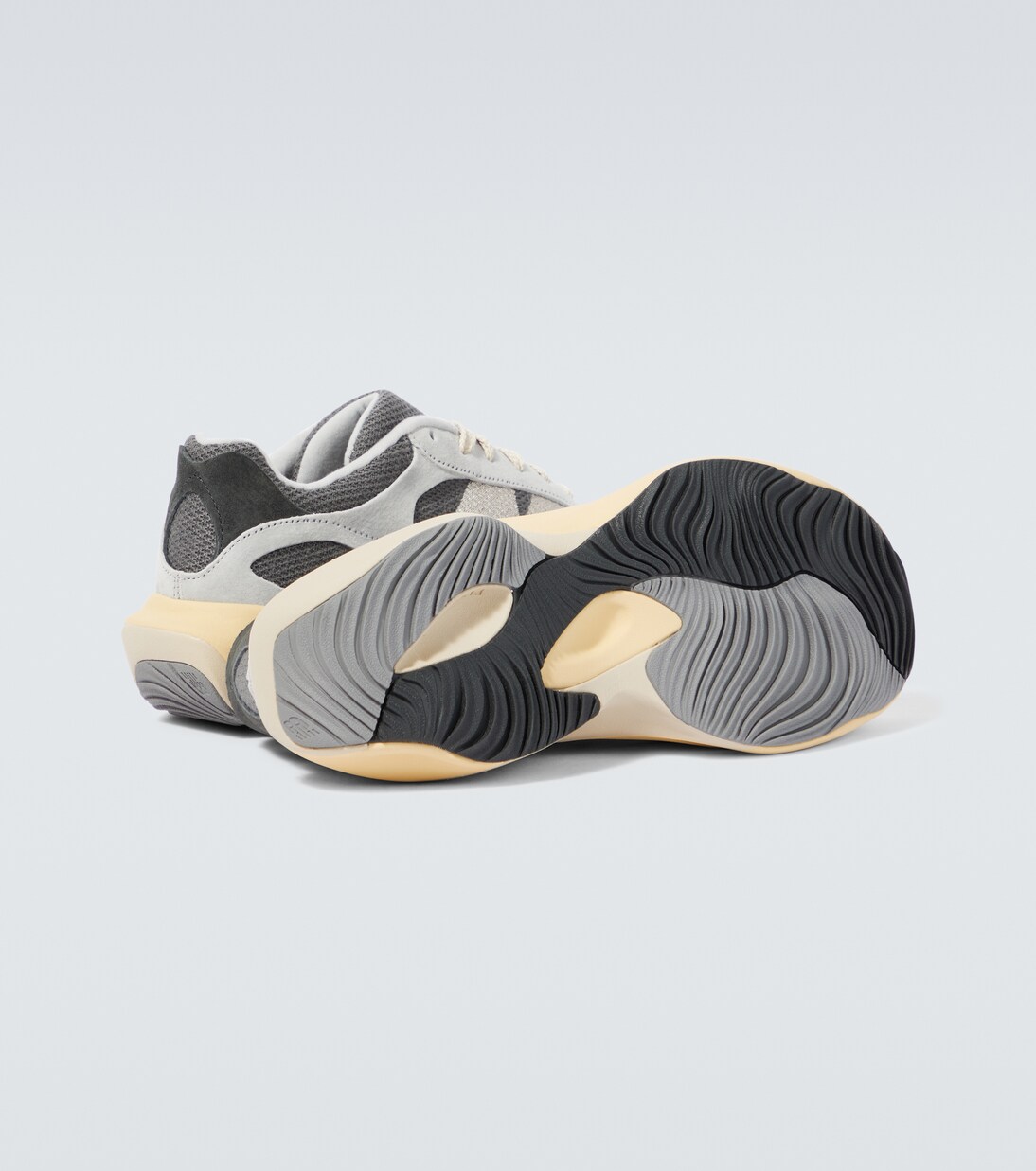 WRPD Runner suede-trimmed sneakers in white - New Balance | Mytheresa