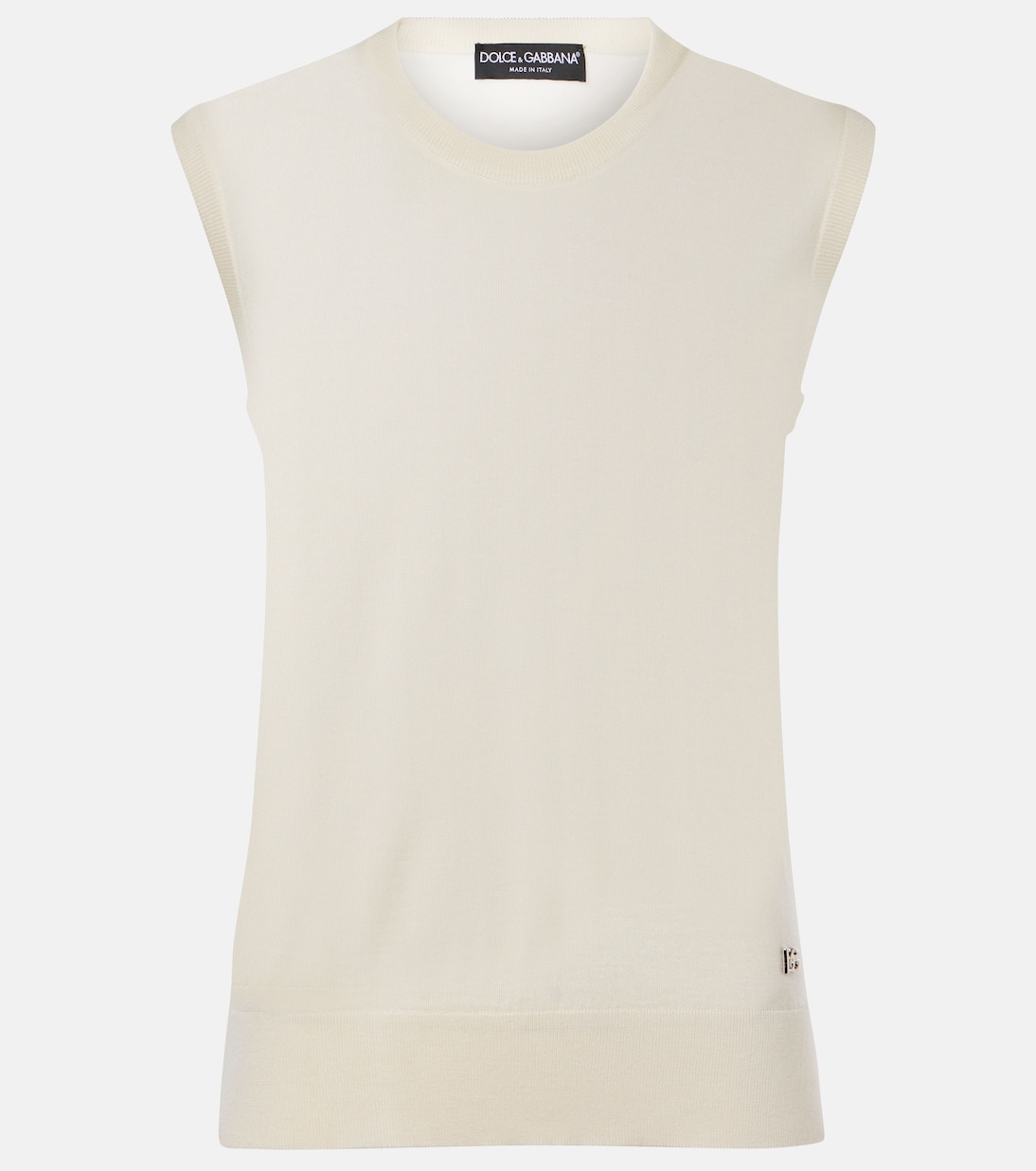 Dolce & Gabbana - Cashmere & Lace Singlet