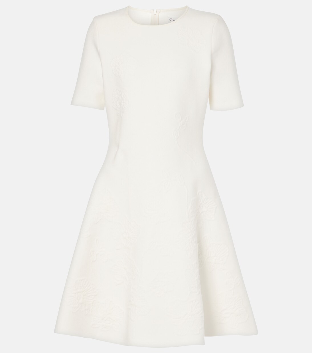 Bridal Floral Jacquard Minidress In White Oscar De La Renta Mytheresa bridal-floral-jacquard-minidress-in-white-oscar-de-la-renta-mytheresa