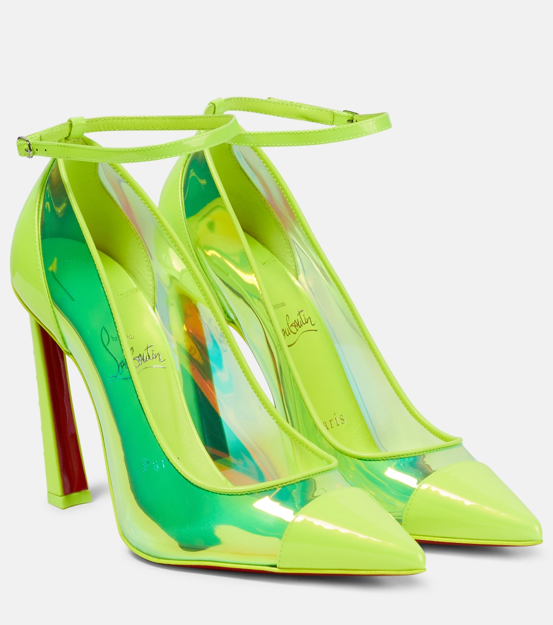 louboutin pvc heels
