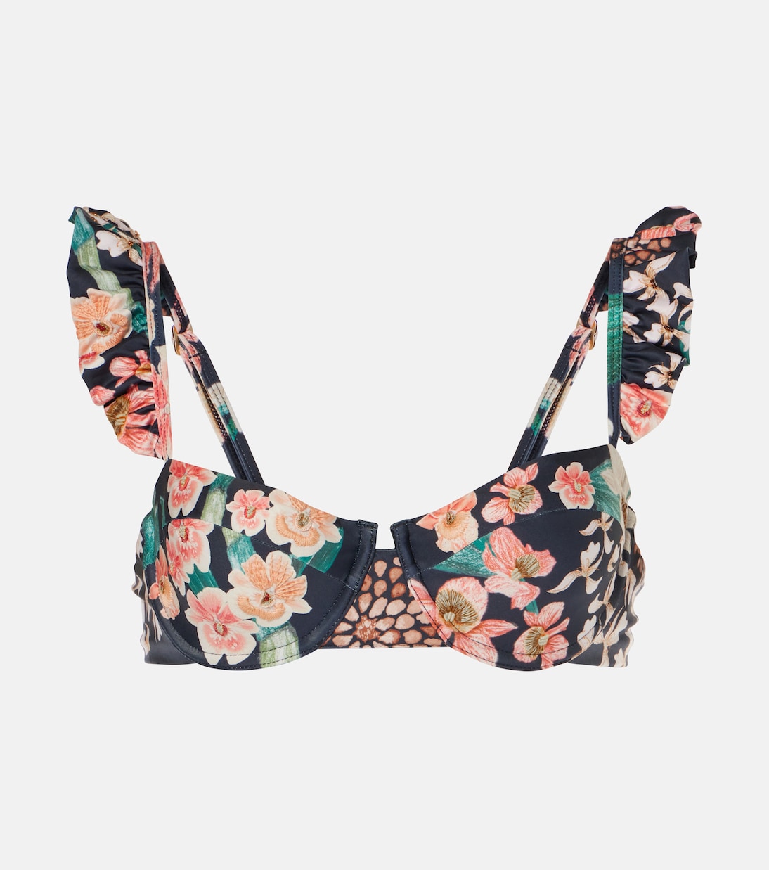 Bikini Floral KECHIKA 2 Pièces - Top 14D Et Bas Taille 16 - Neuf Avec étiquettes