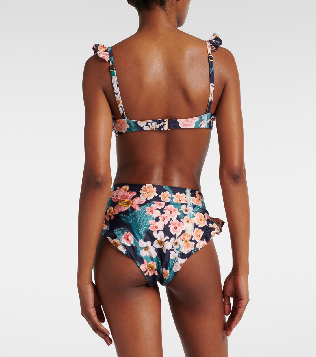 Bikini Floral KECHIKA 2 Pièces - Taille 14 Haut & 16 Bas - Neuf Avec étiquettes - Doublé