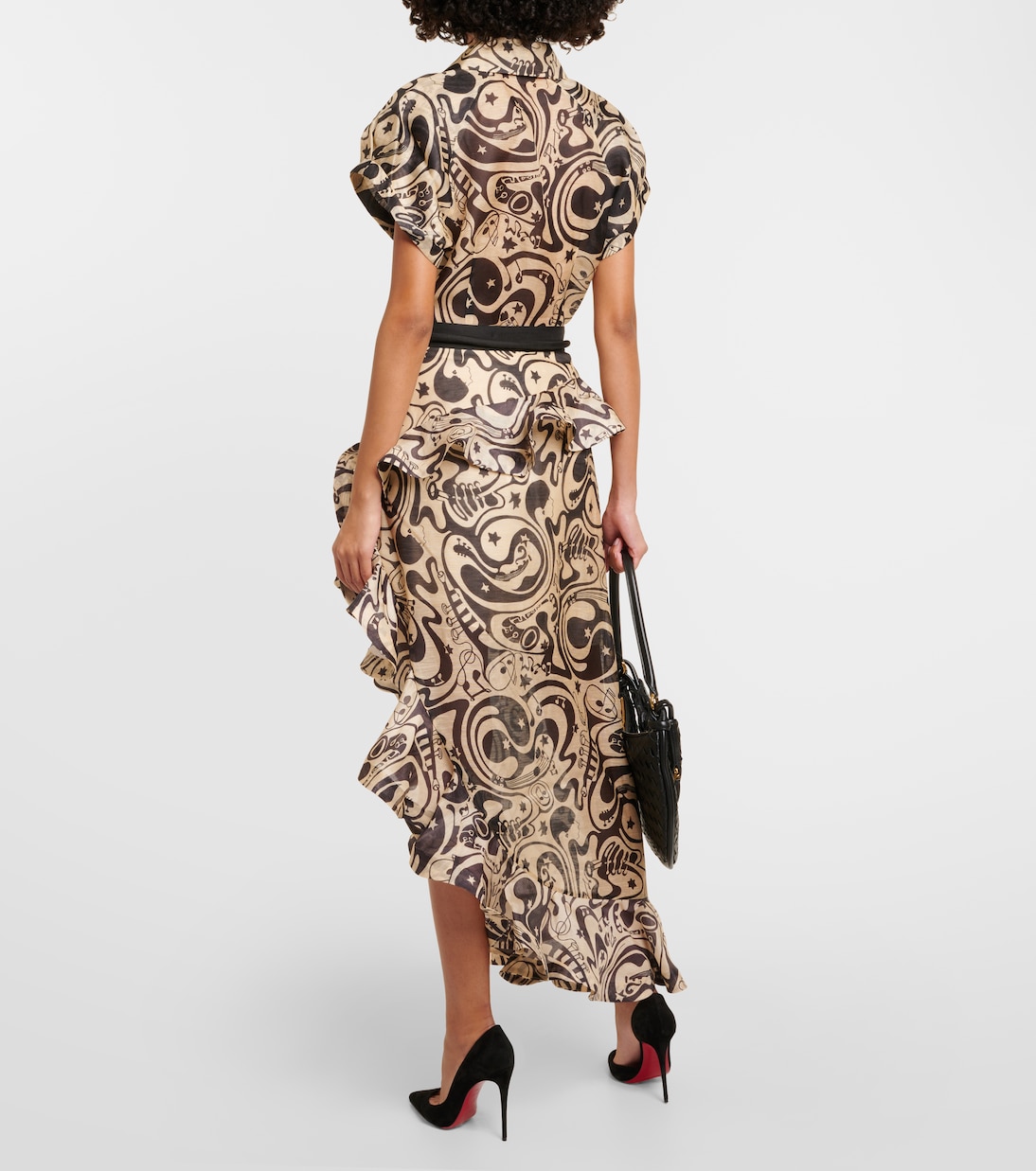 Midirock Matchmaker aus Organza in Multicolor - Zimmermann | Mytheresa