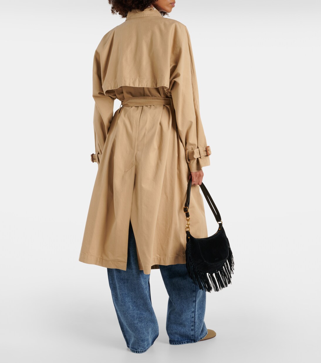 Trenchcoat Edenna aus Denim | Isabel Marant