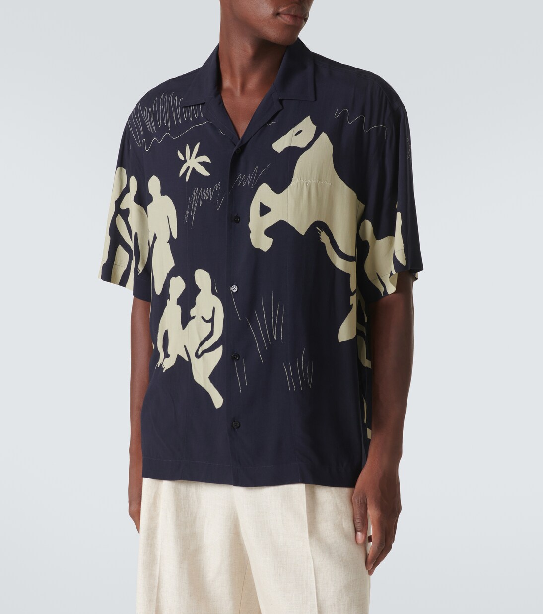 jacquemus jean shirt