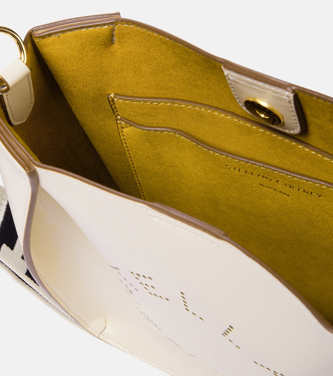 Schultertasche Stella Logo in Beige - Stella Mc Cartney | Mytheresa