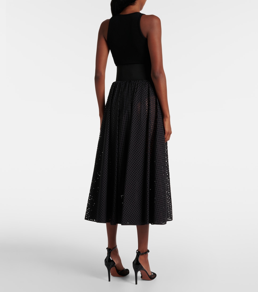 Aalia Skirt Corduroy Black